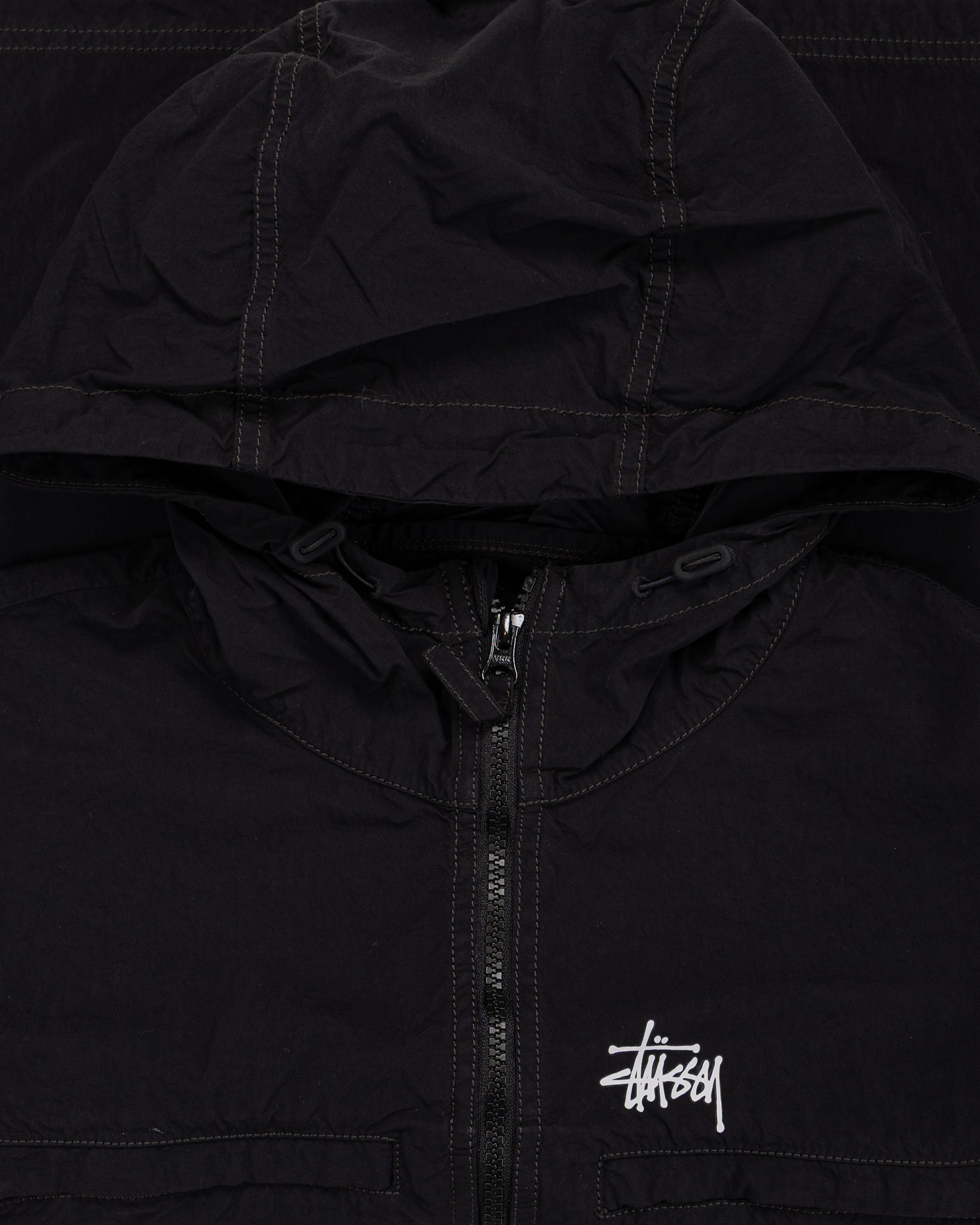 Stüssy Lightweight Hooded Jacket Black