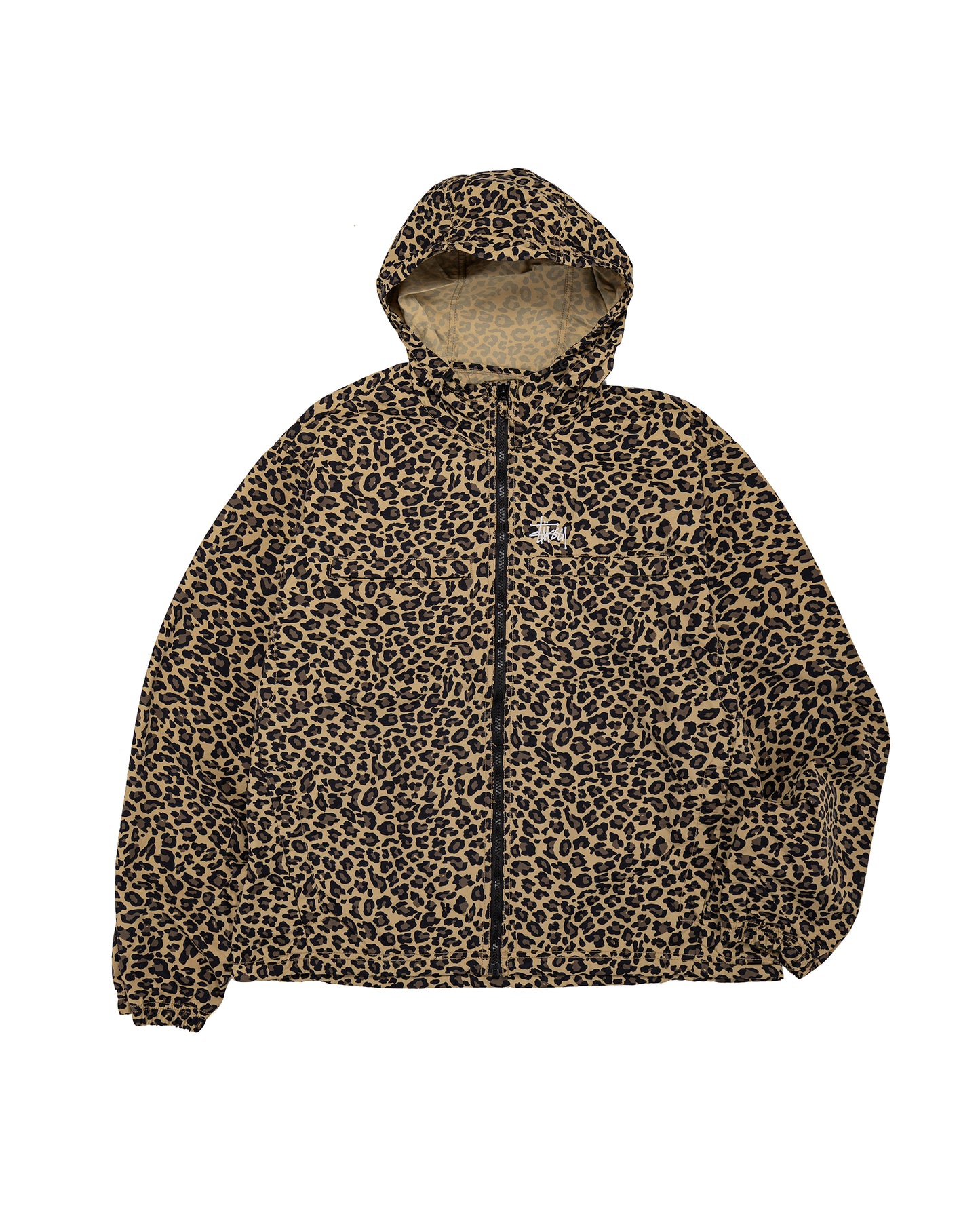 Stüssy Lightweight Hooded Jacket Cheetah