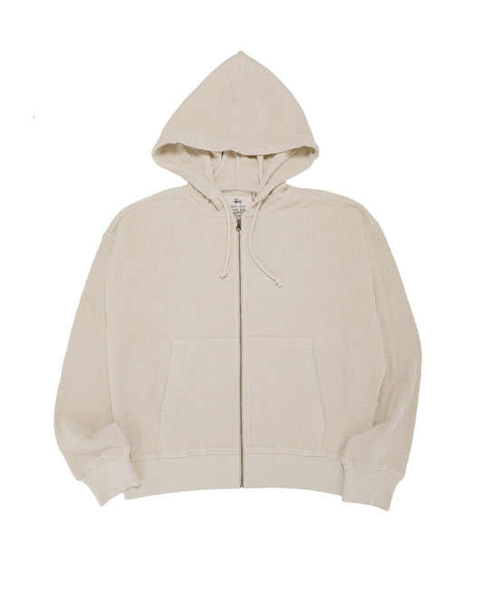 Stüssy Lightweight Thermal Hoodie Bone