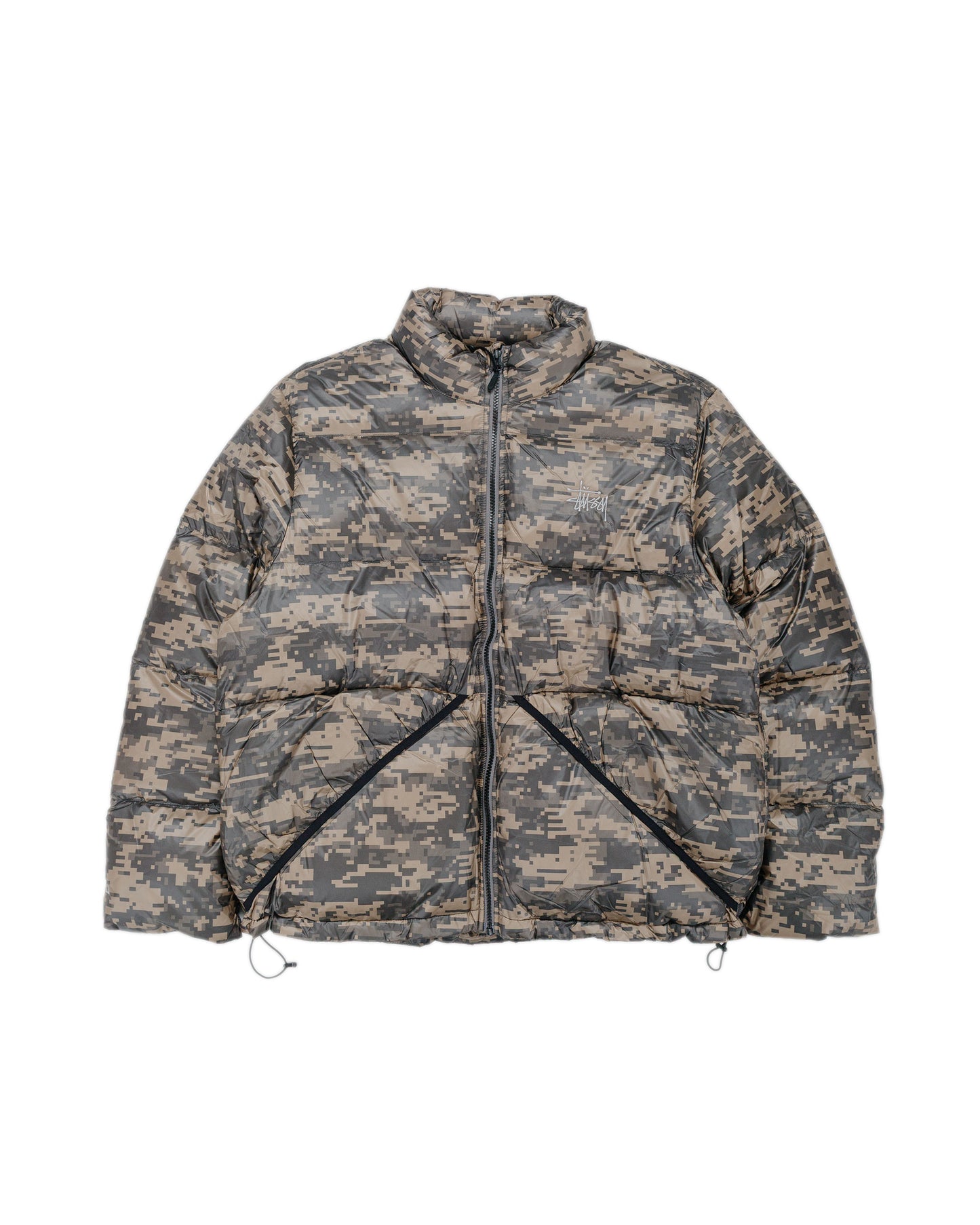 Stüssy Micro Ripstop Down Jacket Jet Digi Camo