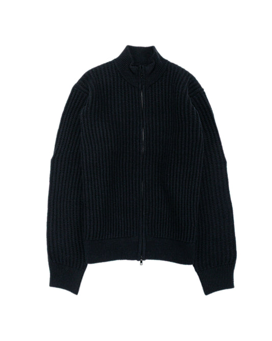 Stüssy Military Patch Zip Sweater Black