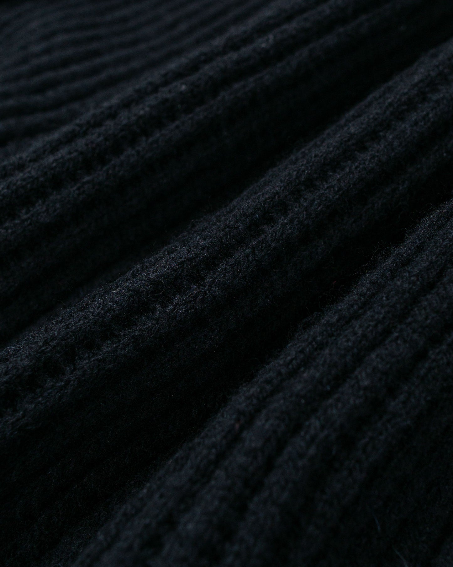 Stüssy Military Patch Zip Sweater Black