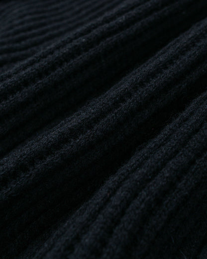 Stüssy Military Patch Zip Sweater Black