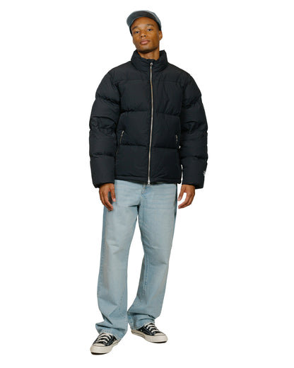 Stüssy Nylon Down Puffer Black model full