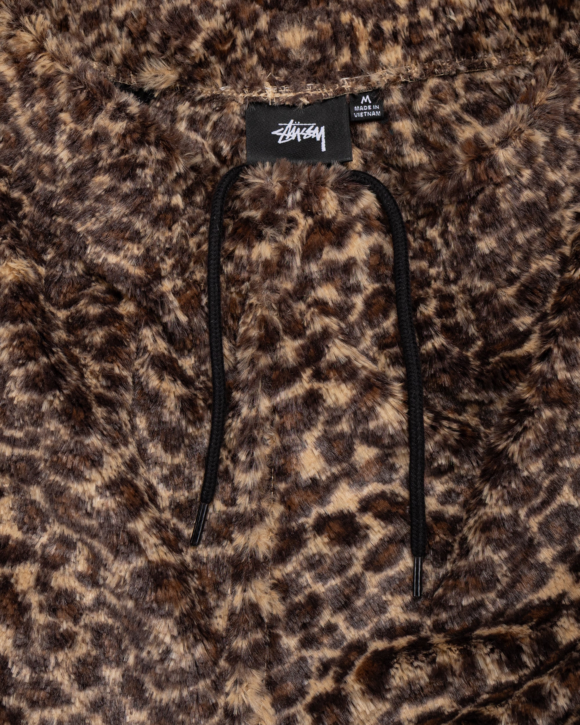 Stüssy Pile Leopard Short Brown