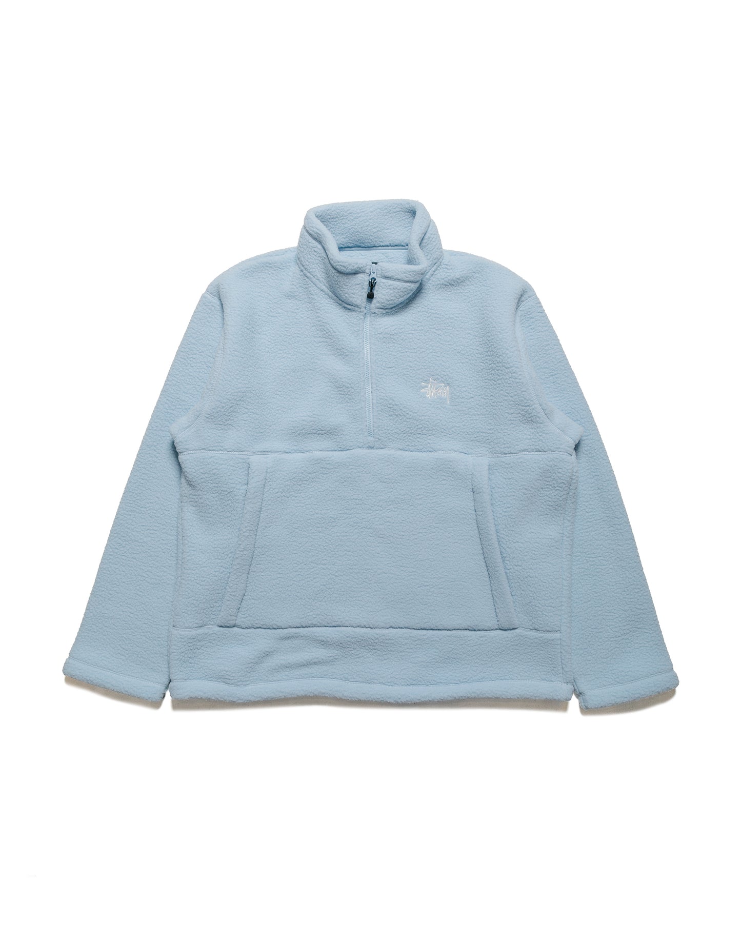 Half Zip Stussy Polar Fleece Hoodie Stussy Half Zip Mock Polar
