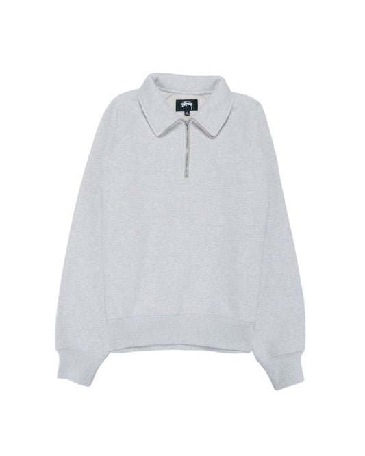 Stüssy Relaxed Half Zip Ash Heather