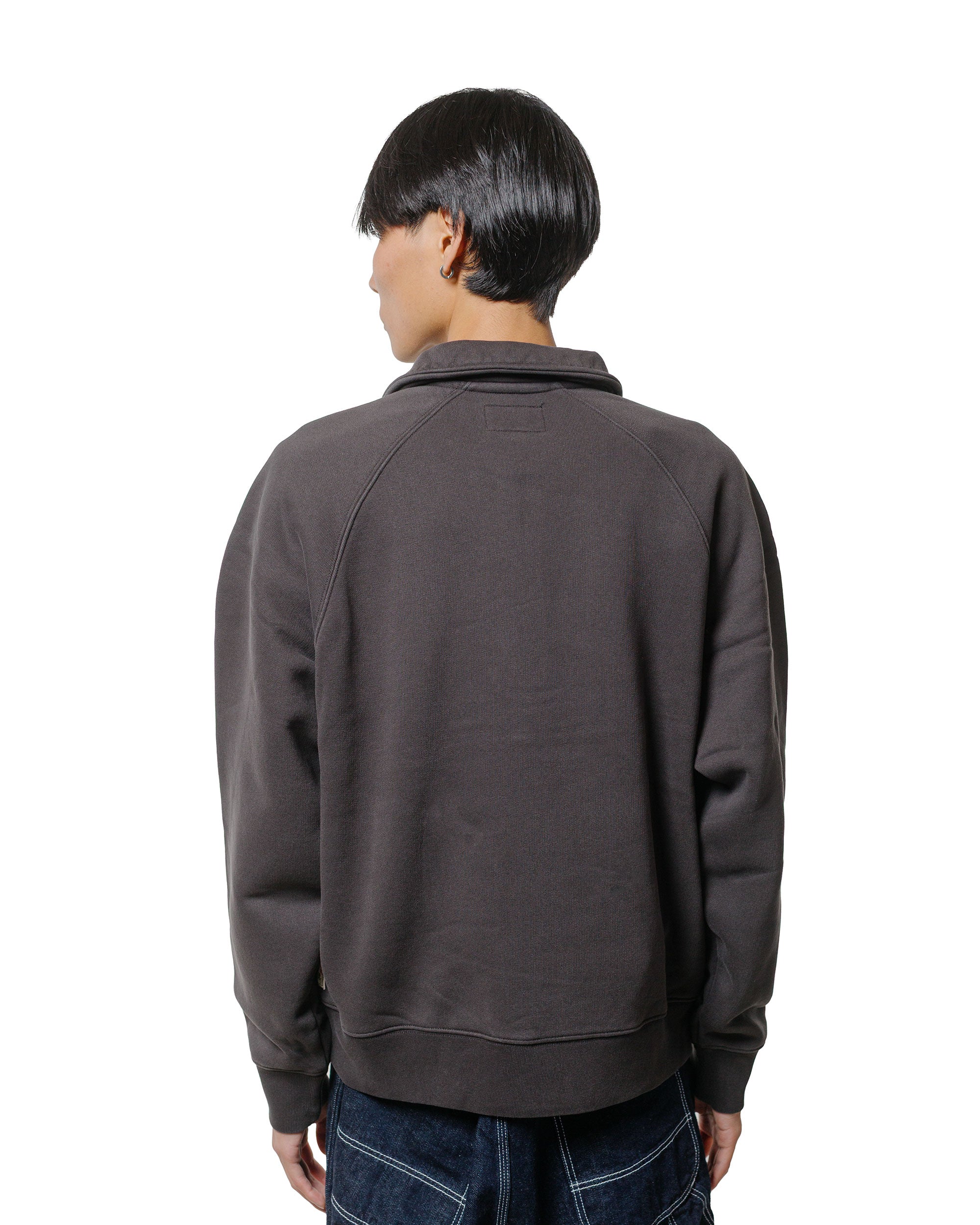 リピート STUSSY BASIC ZIP FOOD Mサイズ ブラック Stussy Basic