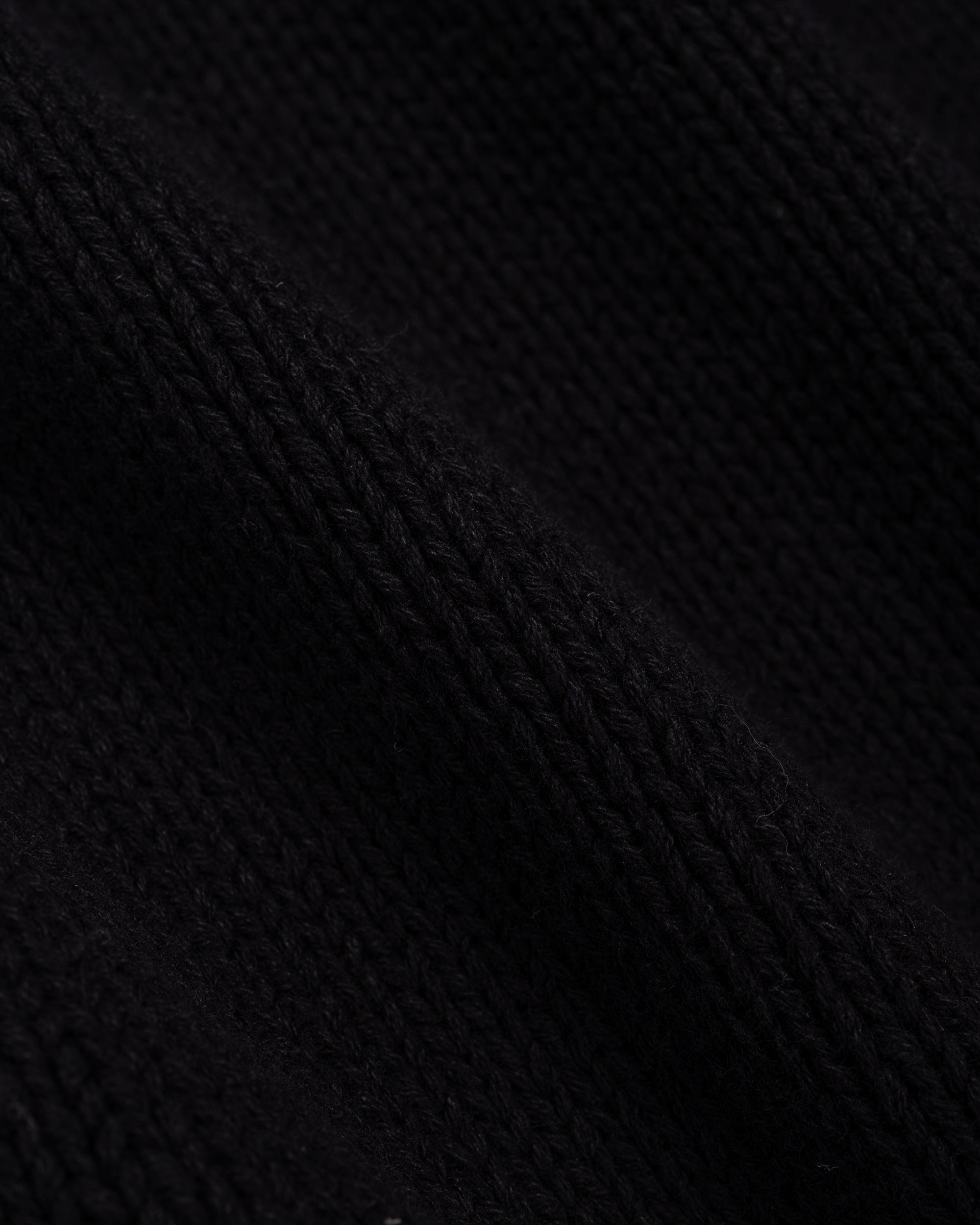 Stüssy Roll V Neck Sweater Black