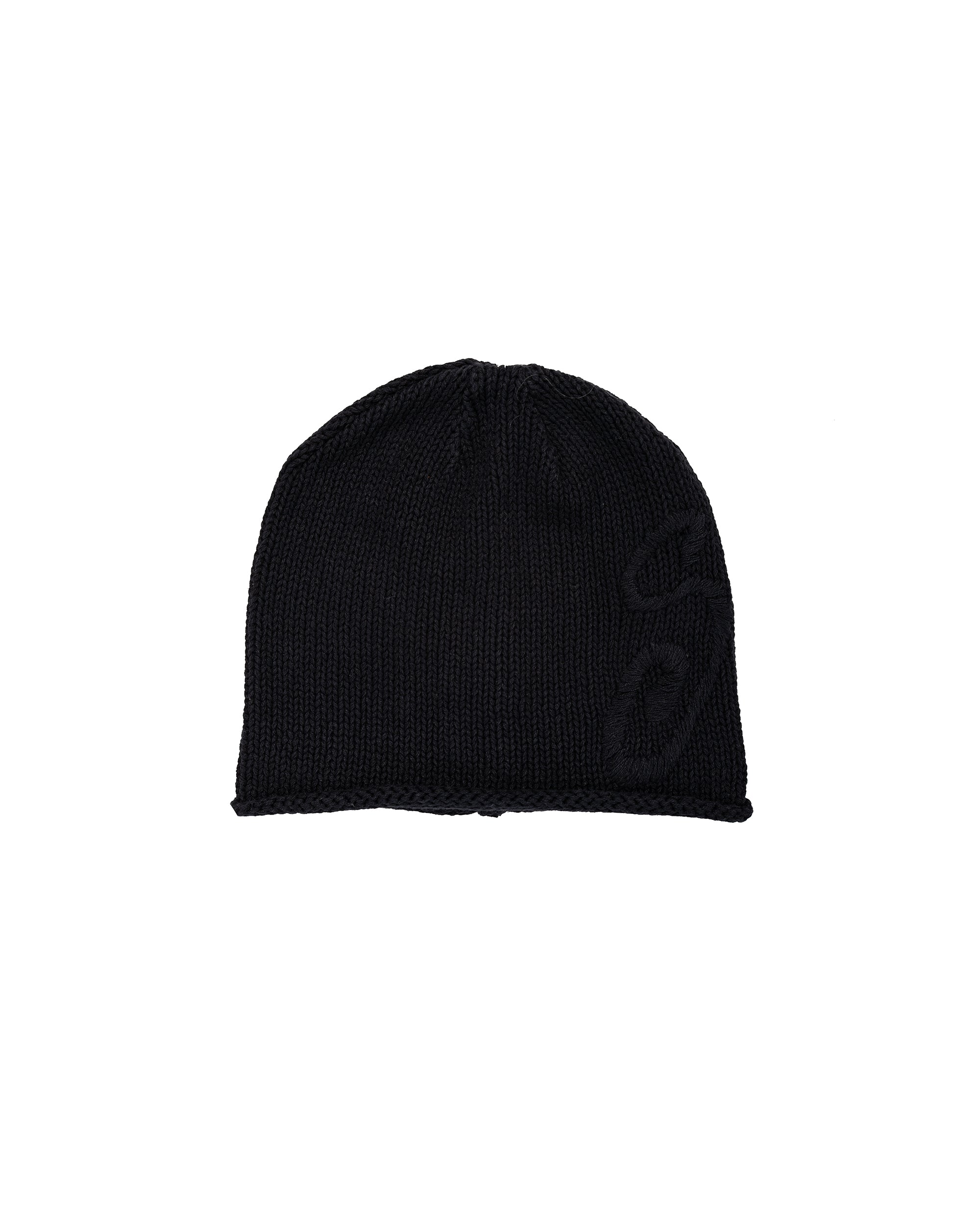 Stüssy S ニットスカルキャップ ブラック