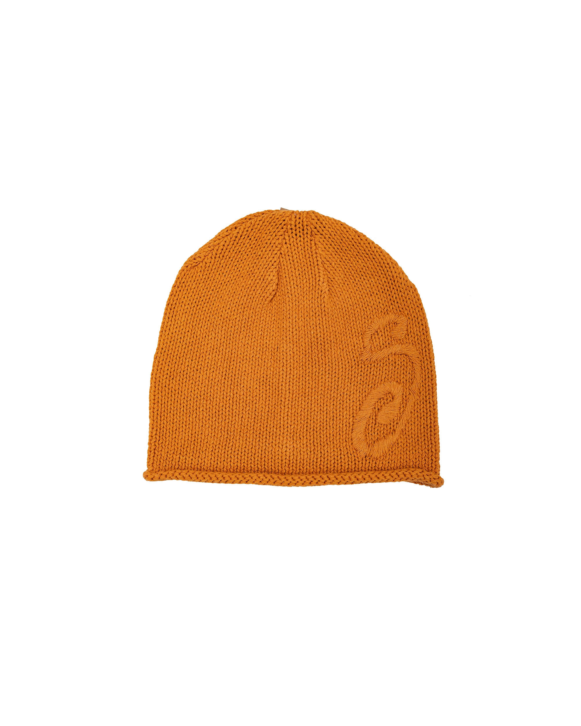 StussySKnitSkullcapOrange-1.