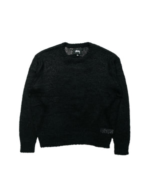 Stüssy S Loose Knit Sweater Black