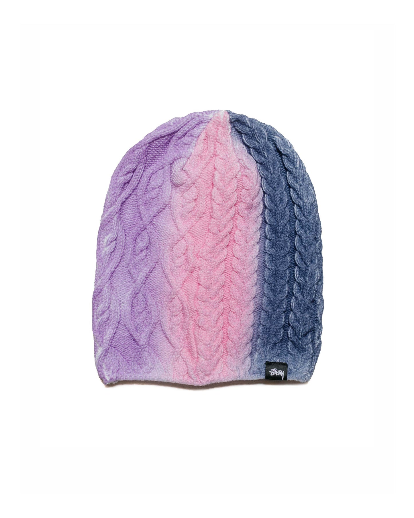 Stüssy Spray Multi Knit Beanie Purple Multi