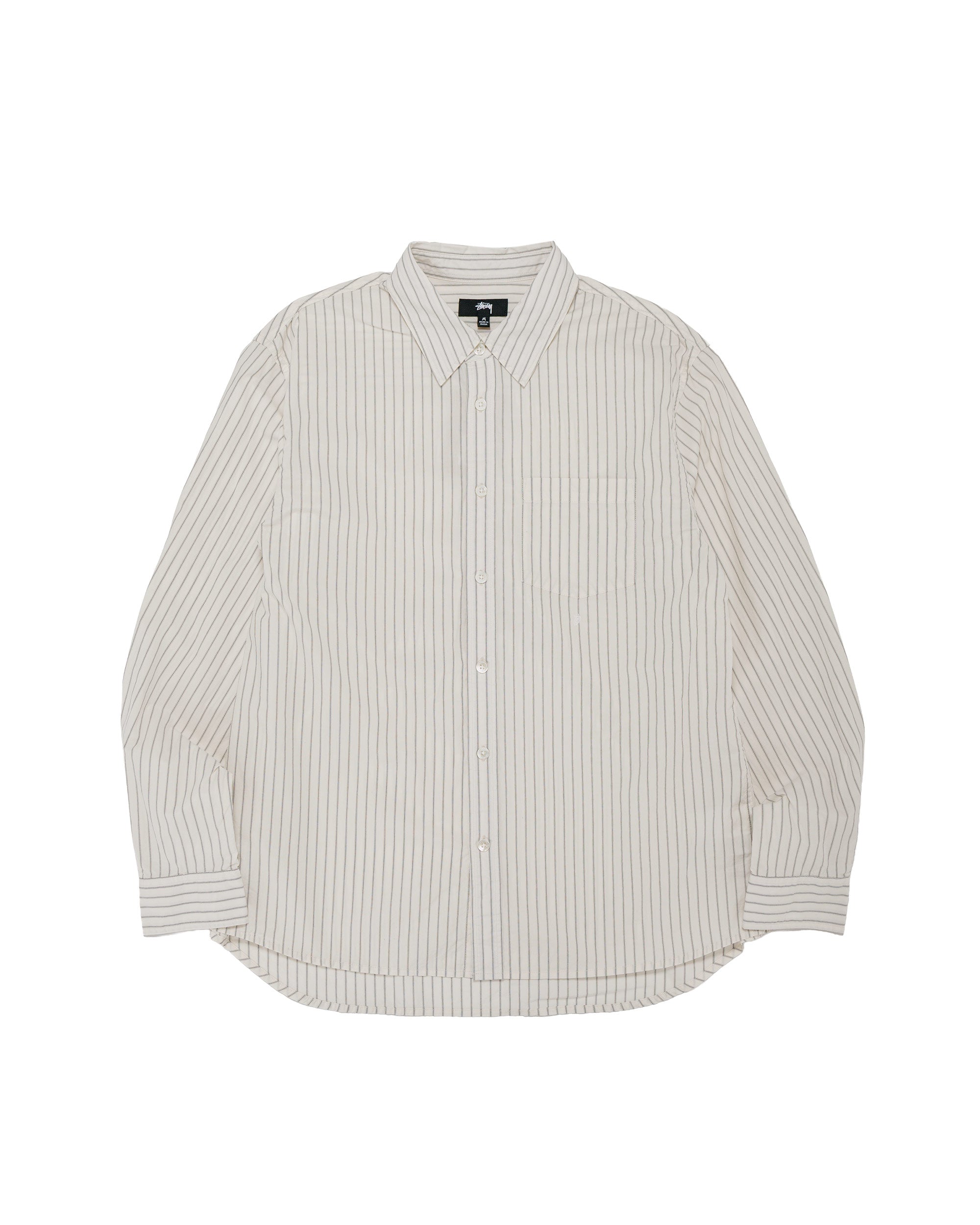 Stüssy Standard LS Shirt Purple Stripe