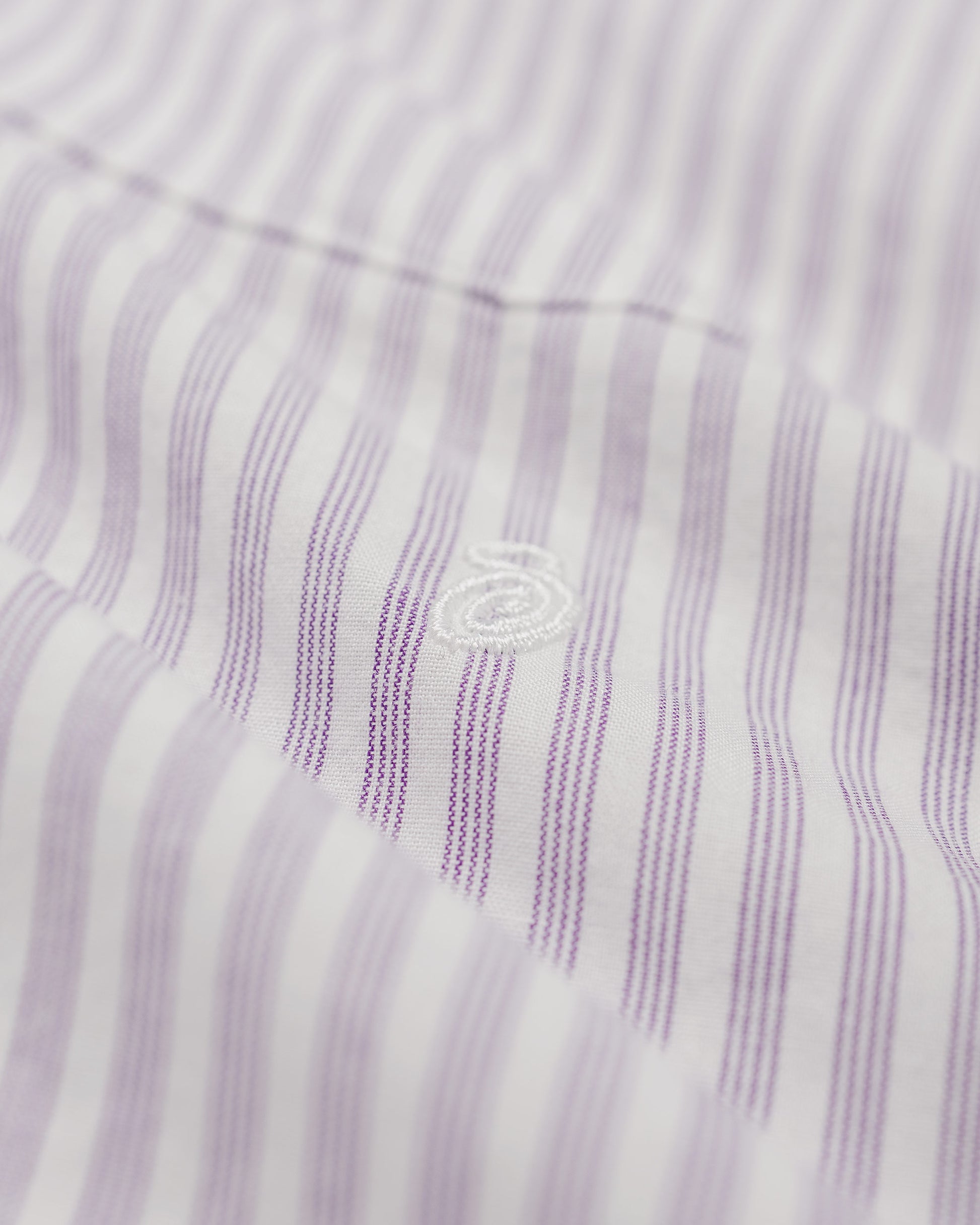 Stüssy Standard LS Shirt Purple Stripe