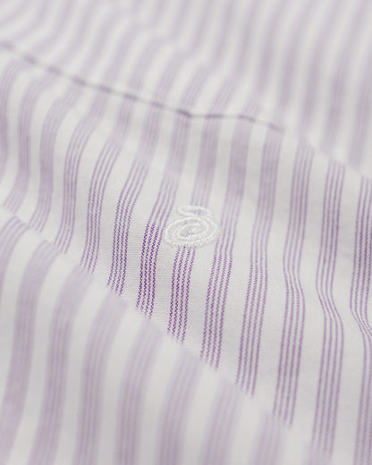 Stüssy Standard LS Shirt Purple Stripe