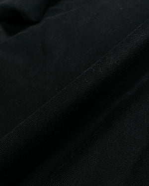 Stüssy Stock Logo Hoodie Washed Black fabric