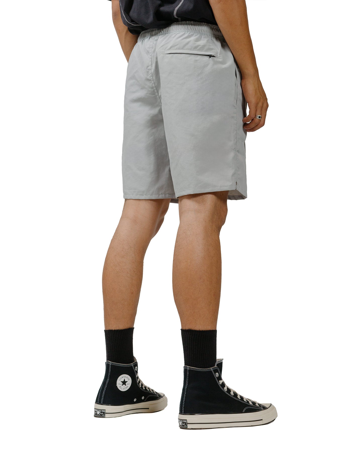 Stüssy Stock Water Short Concrete model back