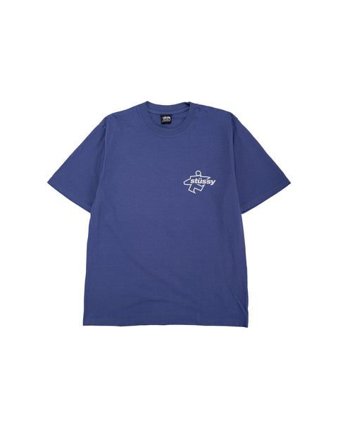 Stüssy Surf Size Pigment Dyed Tee Indigo