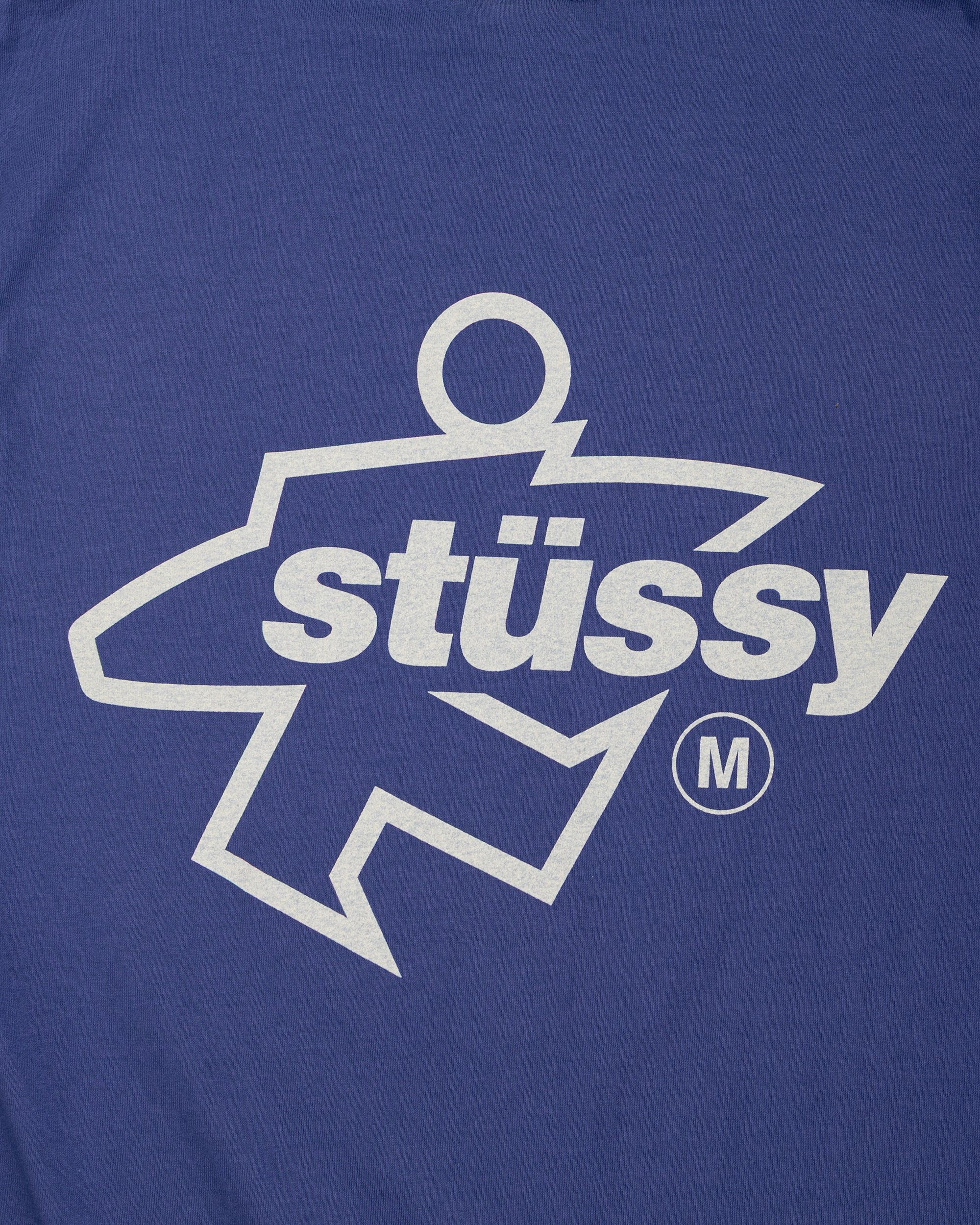 Stüssy Surf Size Pigment Dyed Tee Indigo