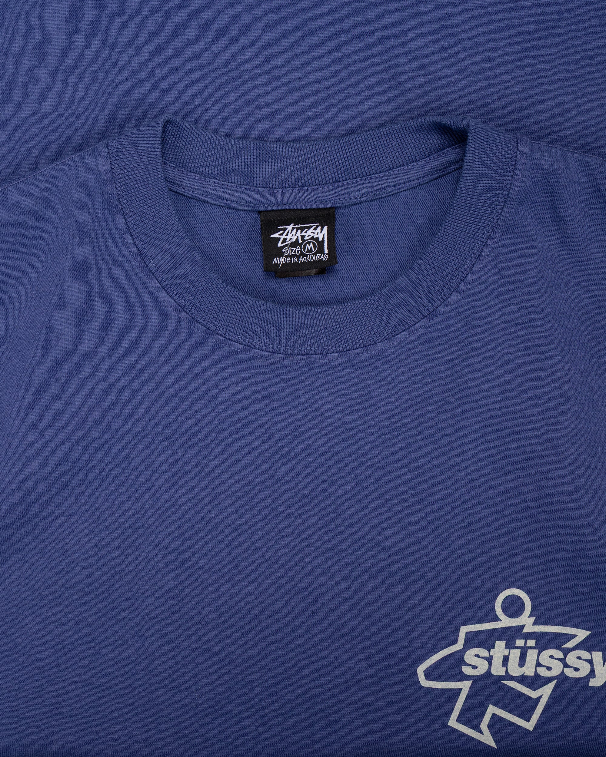 Stüssy Surf Size Pigment Dyed Tee Indigo
