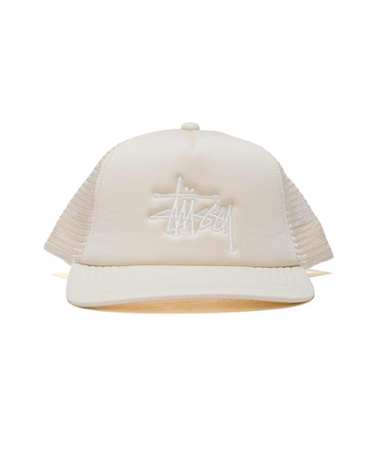 Stüssy Trucker Big Basic Snapback Sand