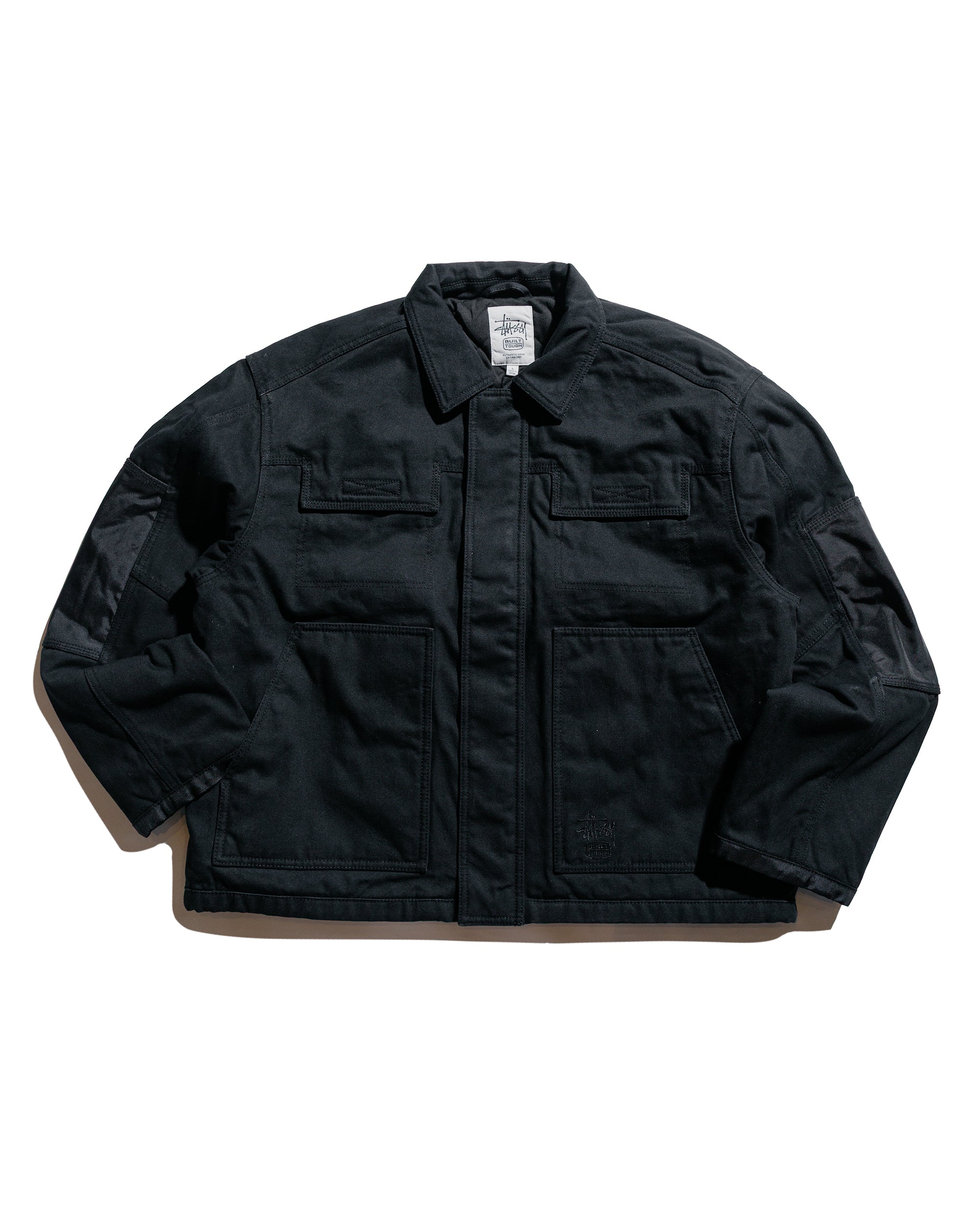ジャケット・アウター STUSSY WORK GEAR JACKET StussyWorkGearJacketBlack-