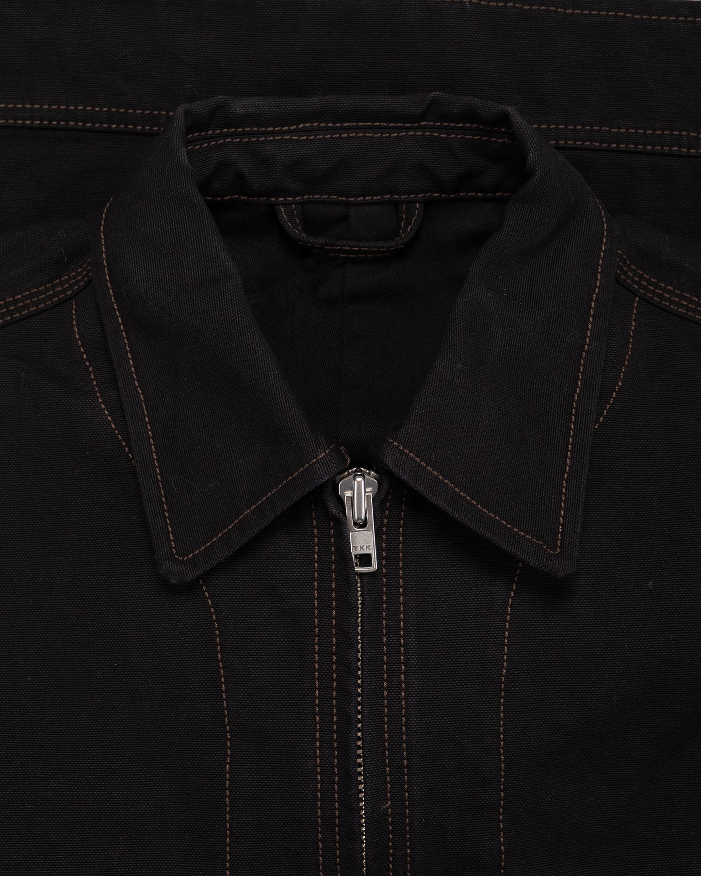 Stüssy Work Jacket Collared Black