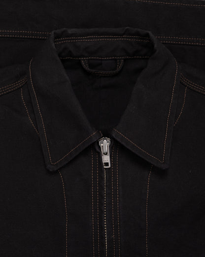 Stüssy Work Jacket Collared Black