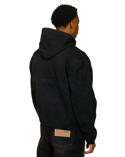 Stüssy Work Jacket Insulated Canvas Black model back