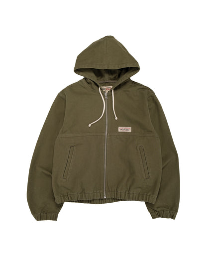 Stüssy Work Jacket Unlined Canvas Olive