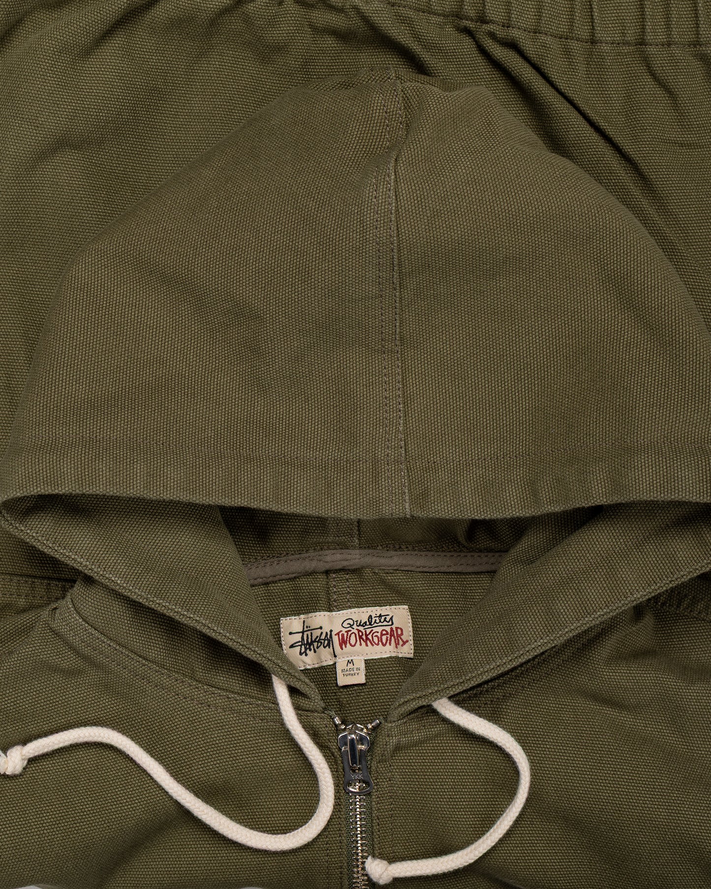 Stüssy Work Jacket Unlined Canvas Olive