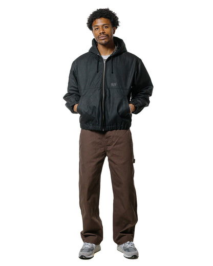 Stüssy Work Jacket Waxed Cotton Black