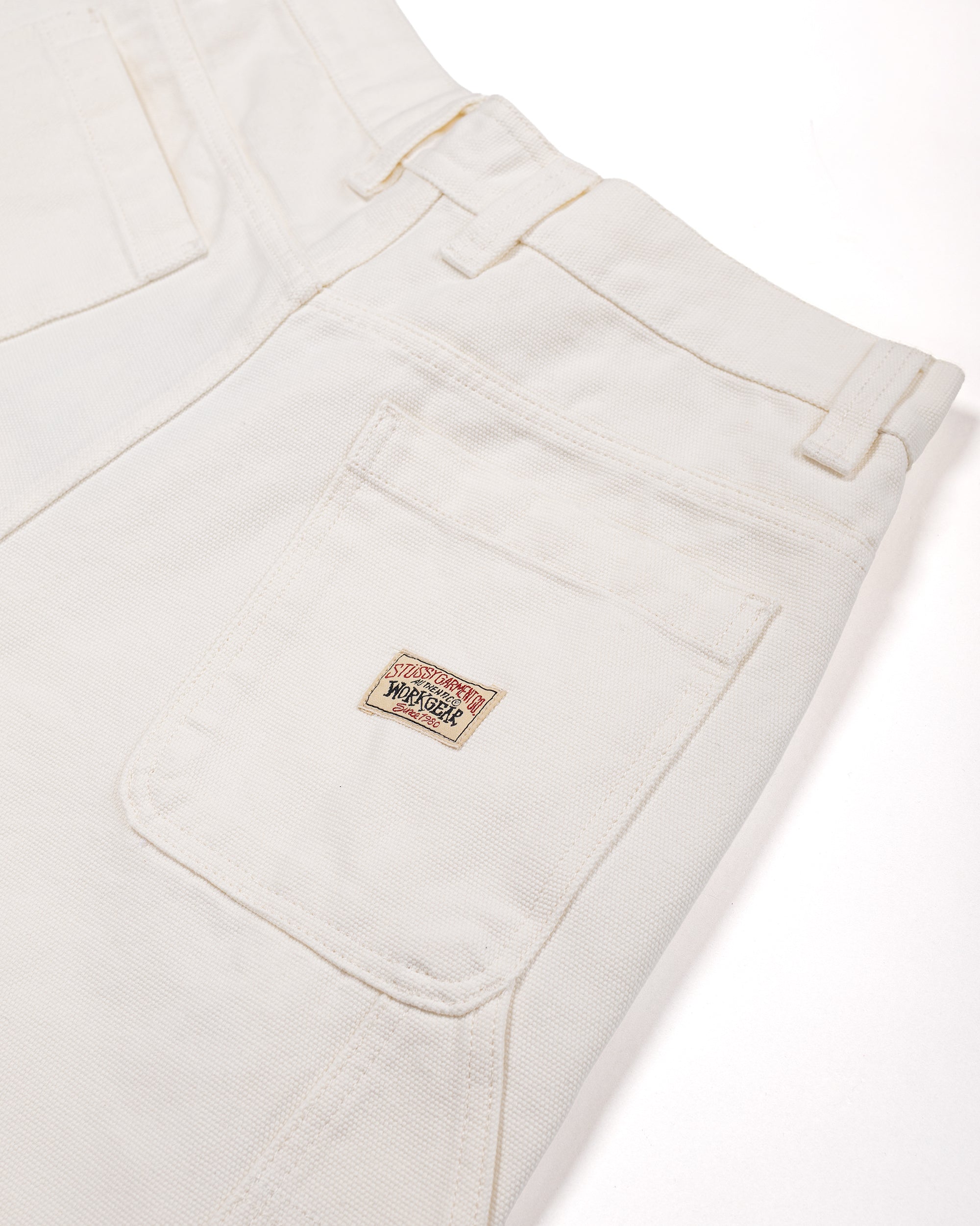 Stüssy Work Short Canvas Bone