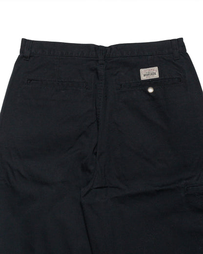 Stüssy Workgear Trouser Twill Black back close