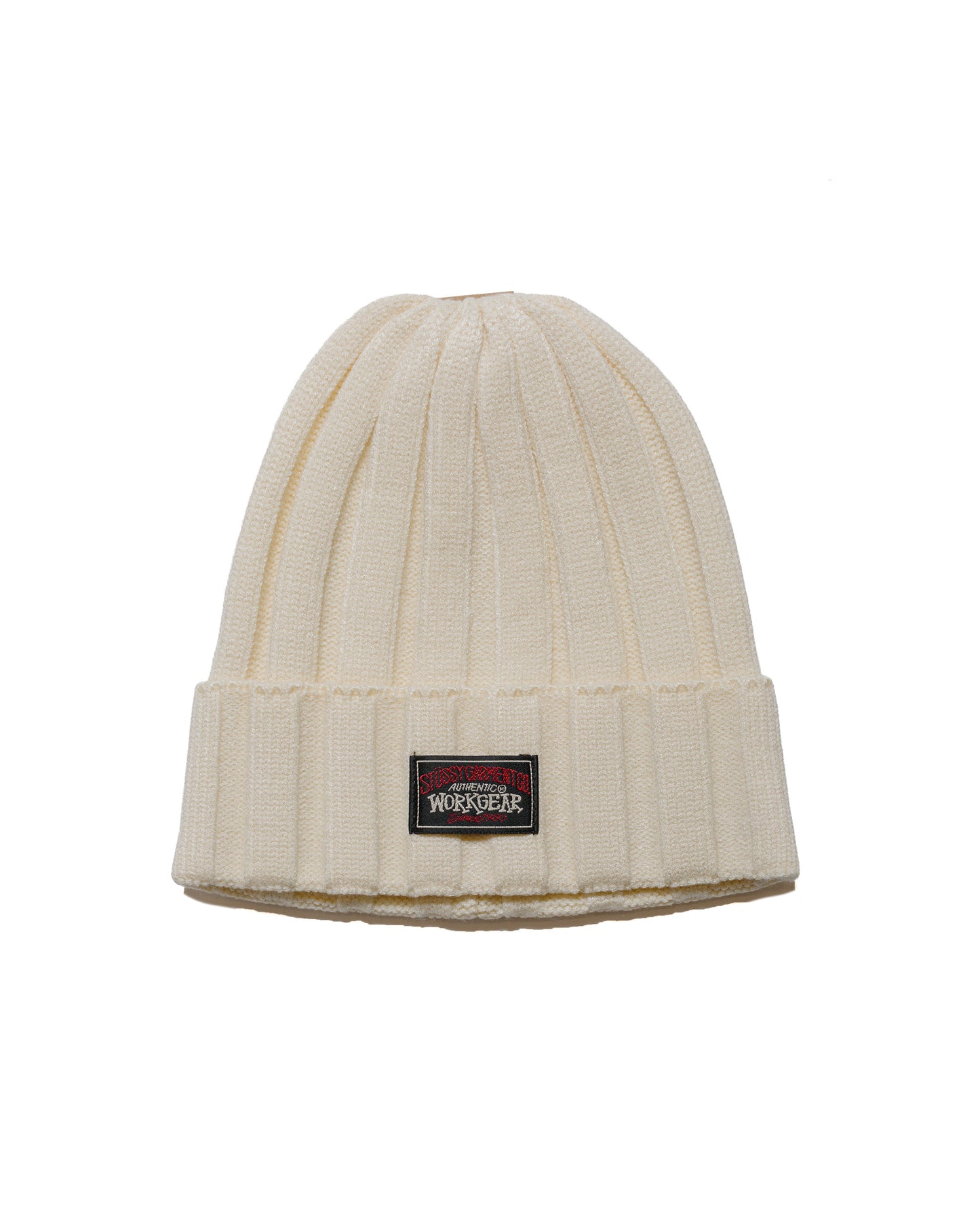 Stüssy Workwear Cuff Beanie Ivory