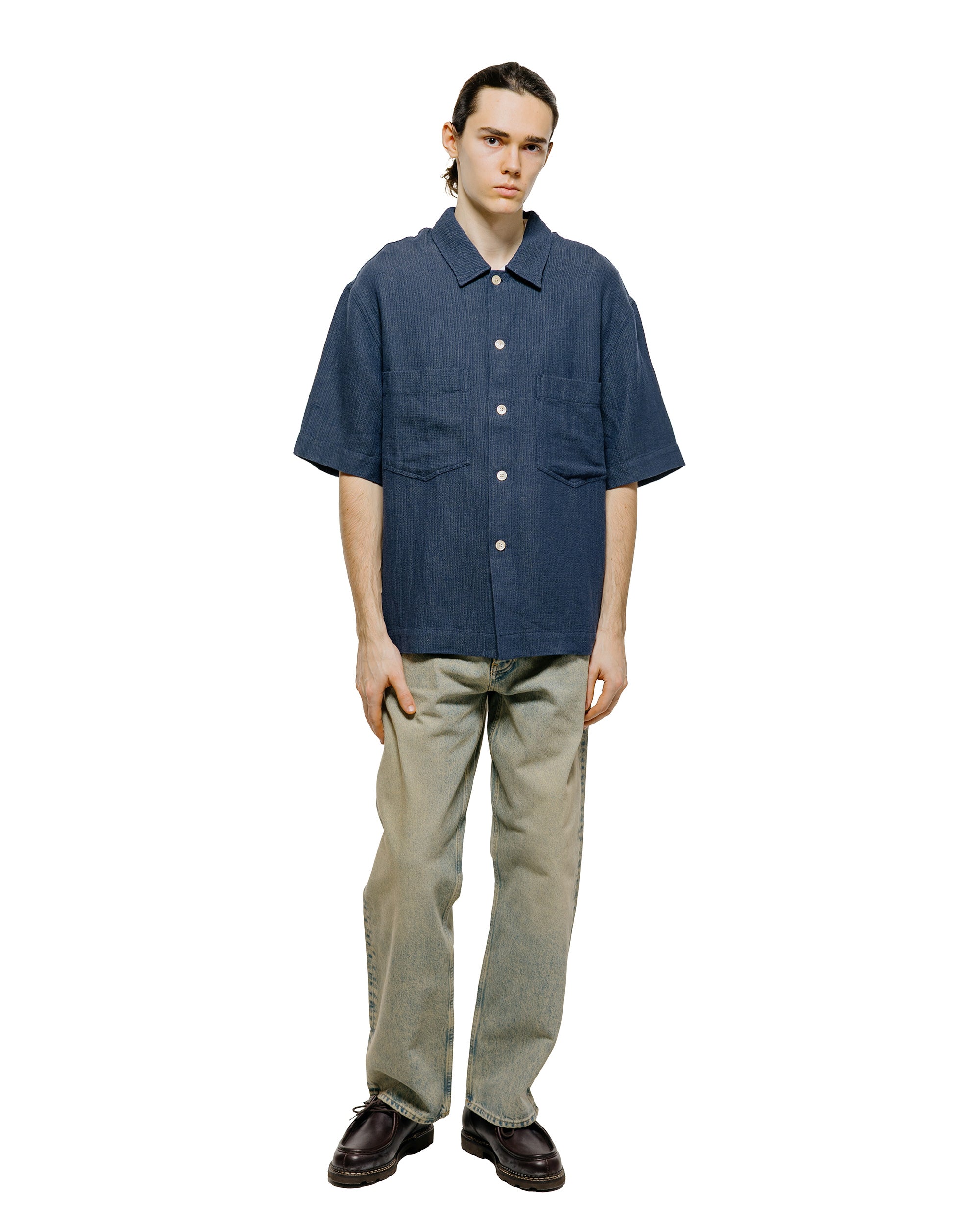 Sunflower Adam Shirt 200 Navy