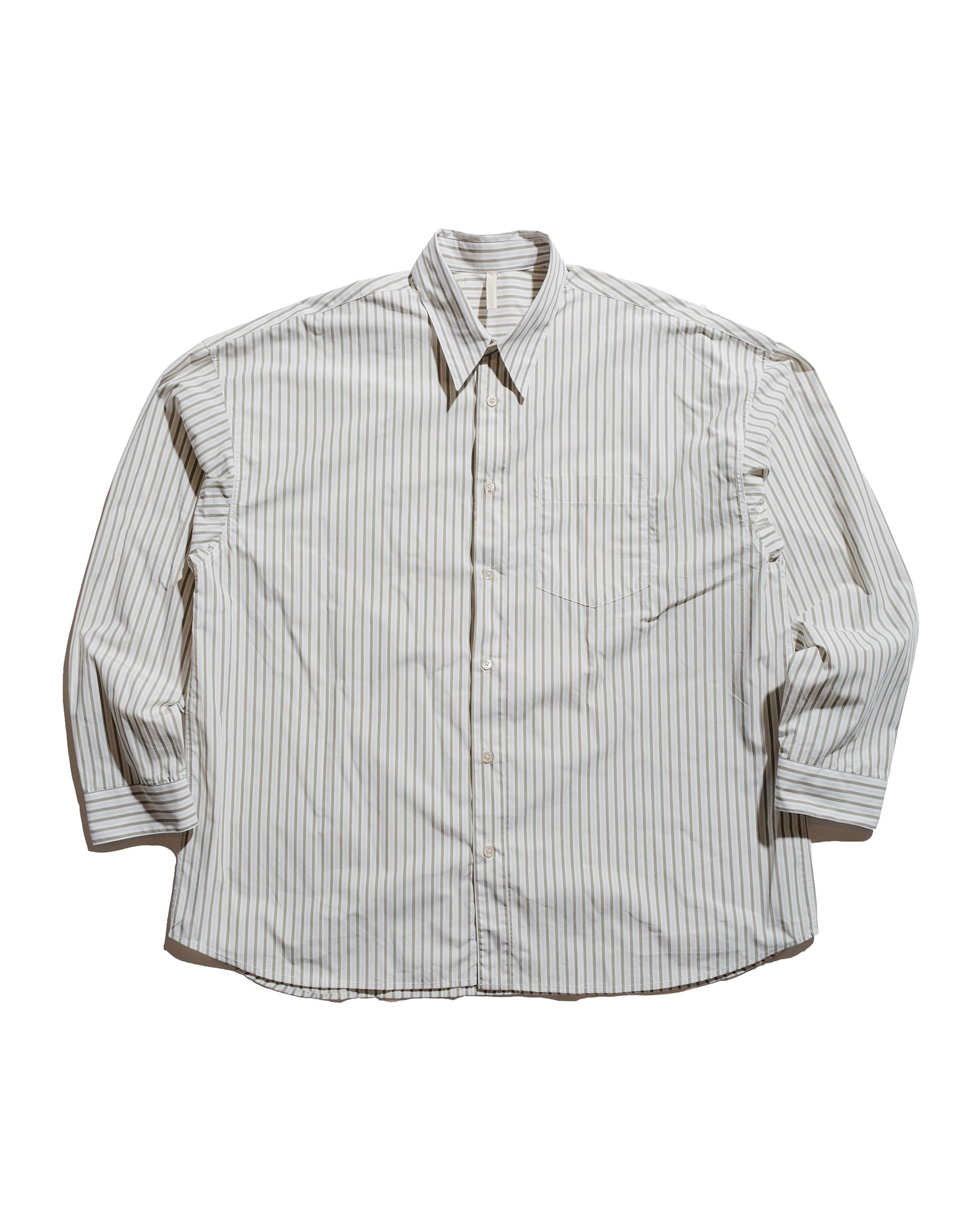 Sunflower Stable Shirt Stripe Khaki