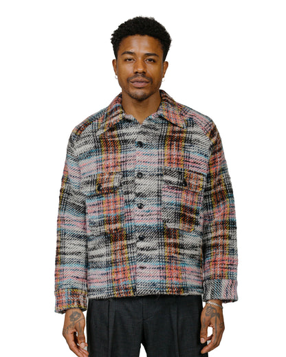 Sunflower CPO Check Shirt Multi model front