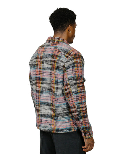 Sunflower CPO Check Shirt Multi model back