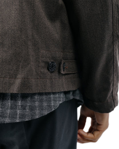 Sunflower Labour Jacket Wool Tech 170 Brown
