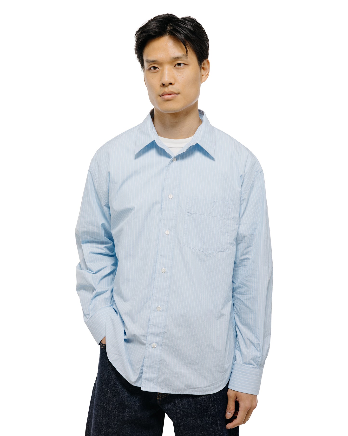 Sunflower New Base Shirt Striped 210 Blue