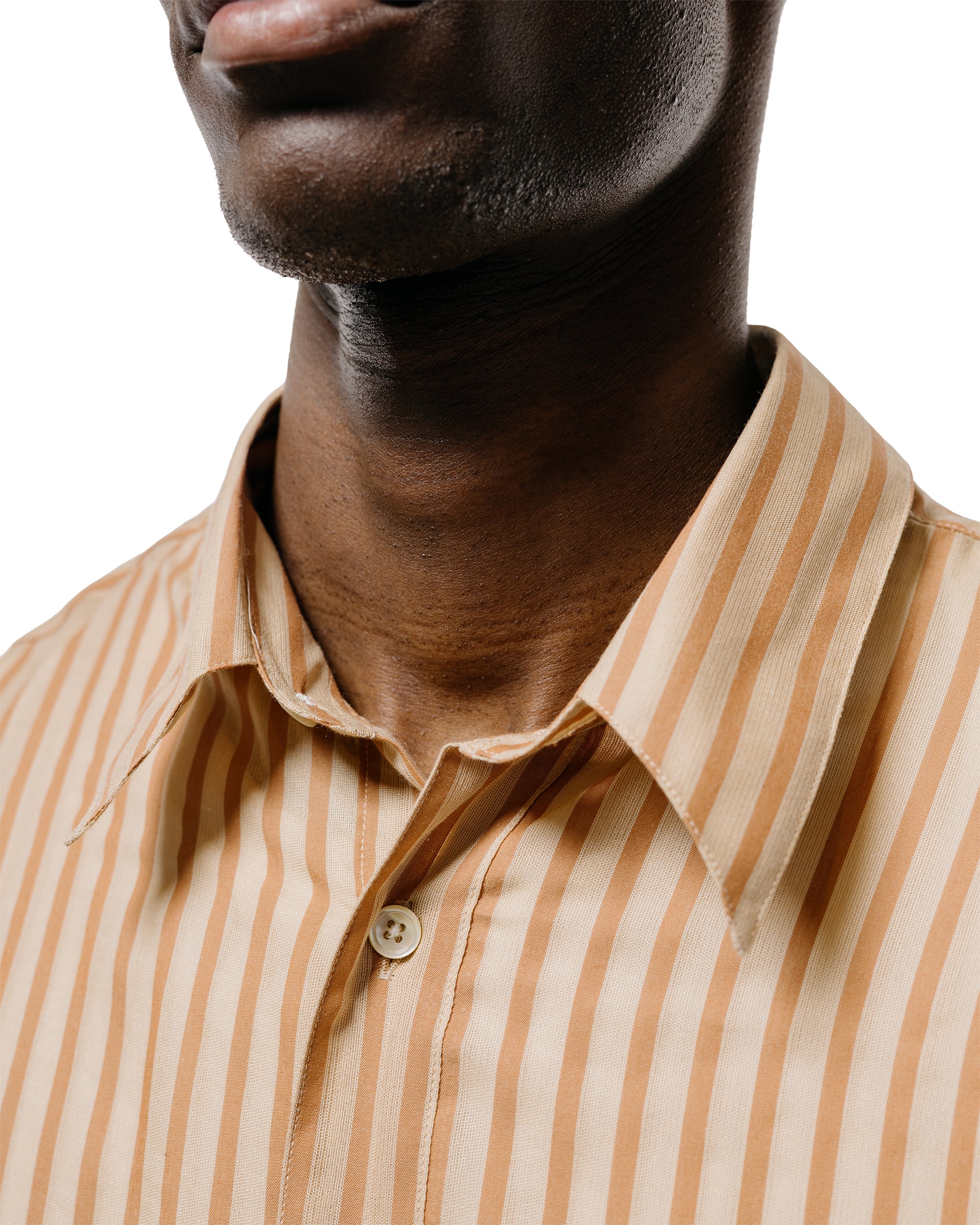 Sunflower Stable Shirt 170 Brown Stripe