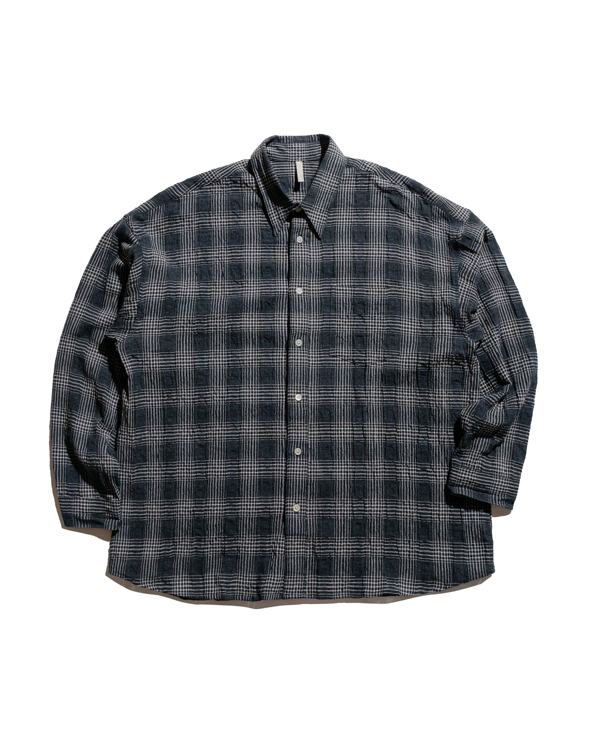 Sunflower Stable Shirt Check Anthracite