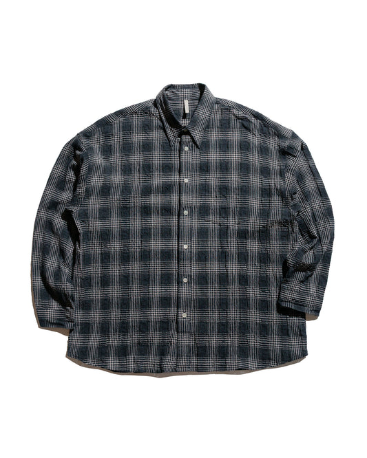 Sunflower Stable Shirt Check Anthracite