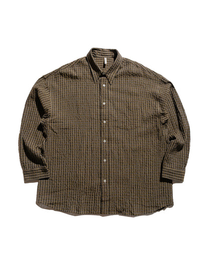 Sunflower Stable Shirt Check Khaki