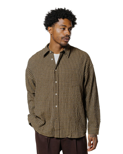 Sunflower Stable Shirt Check Khaki