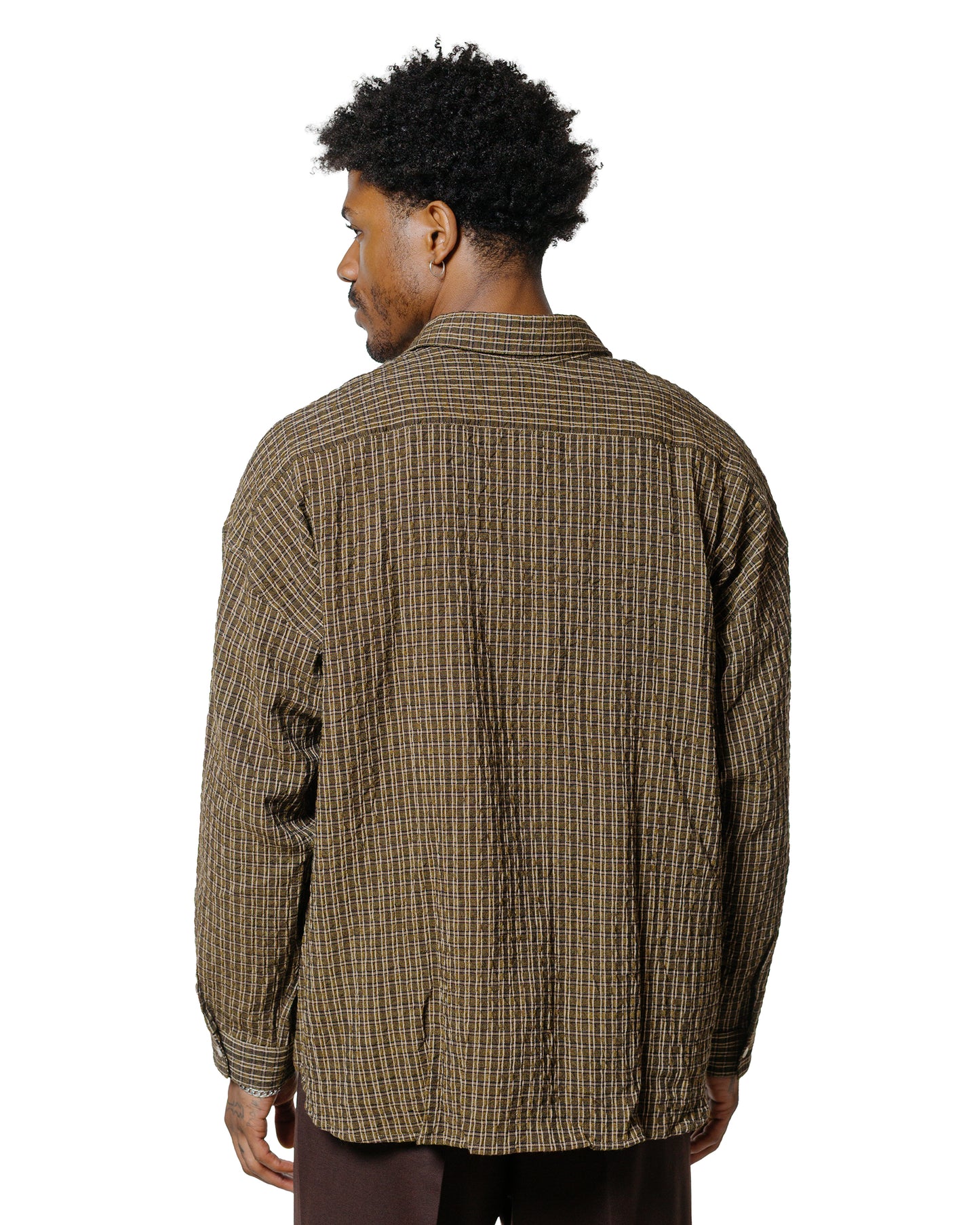 Sunflower Stable Shirt Check Khaki