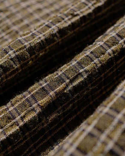 Sunflower Stable Shirt Check Khaki