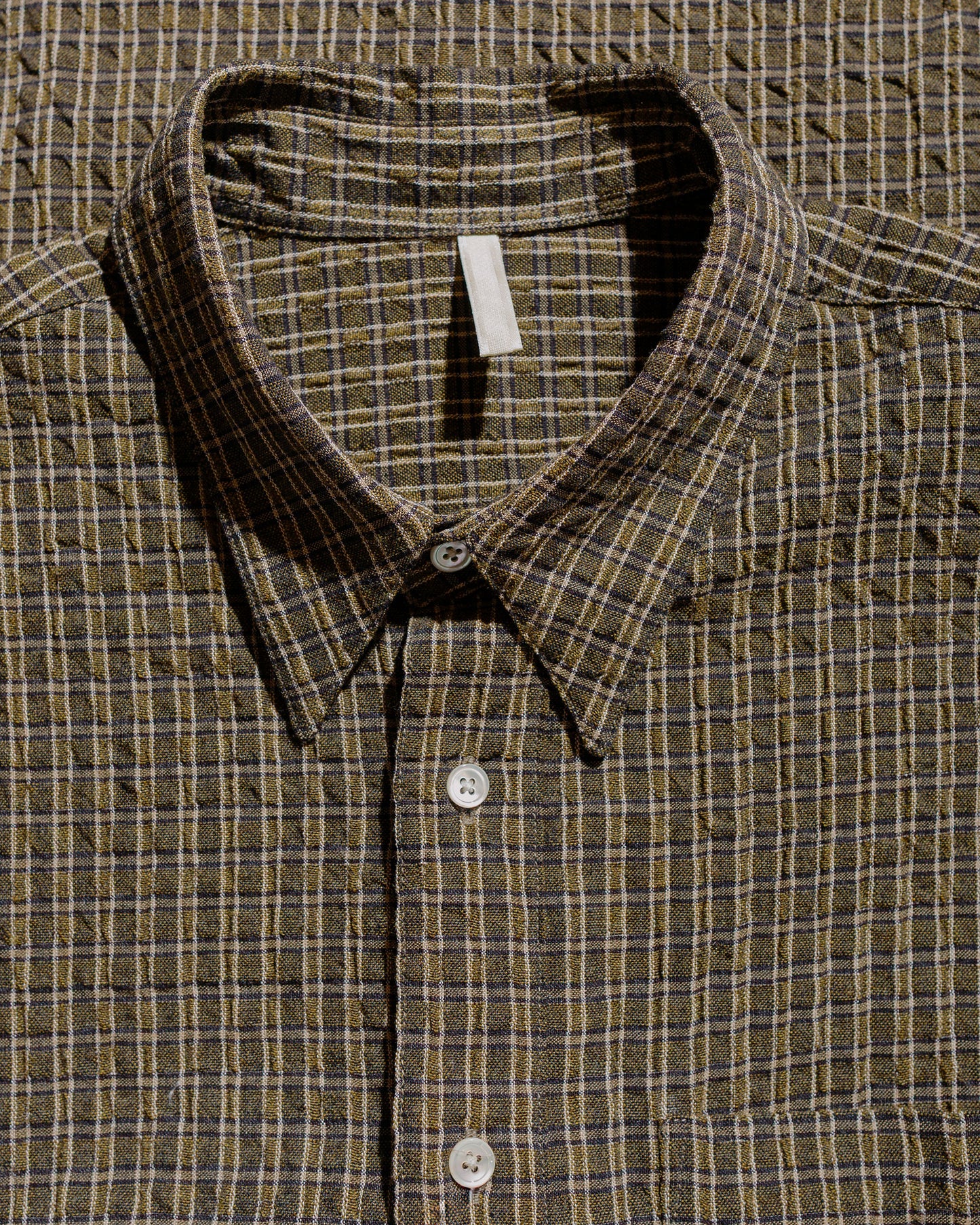 Sunflower Stable Shirt Check Khaki